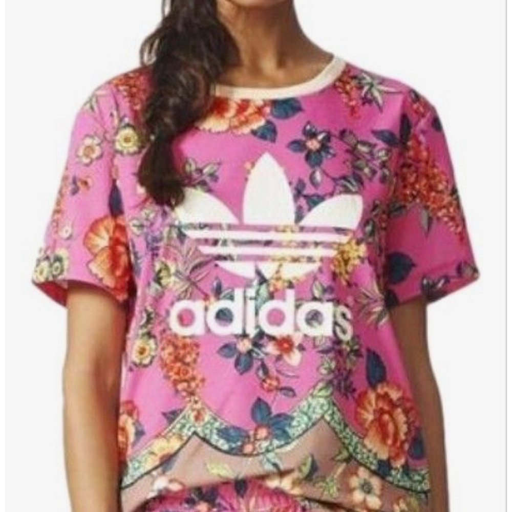 Adidas x Farm Rio Firebird Jardineto T-Shirt